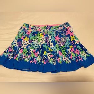 🌺🎾 Lilly Pulitzer Luxletic Taye Skort in Borealis Blue